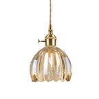 Marlee Petite Glass Flower Pendant Light