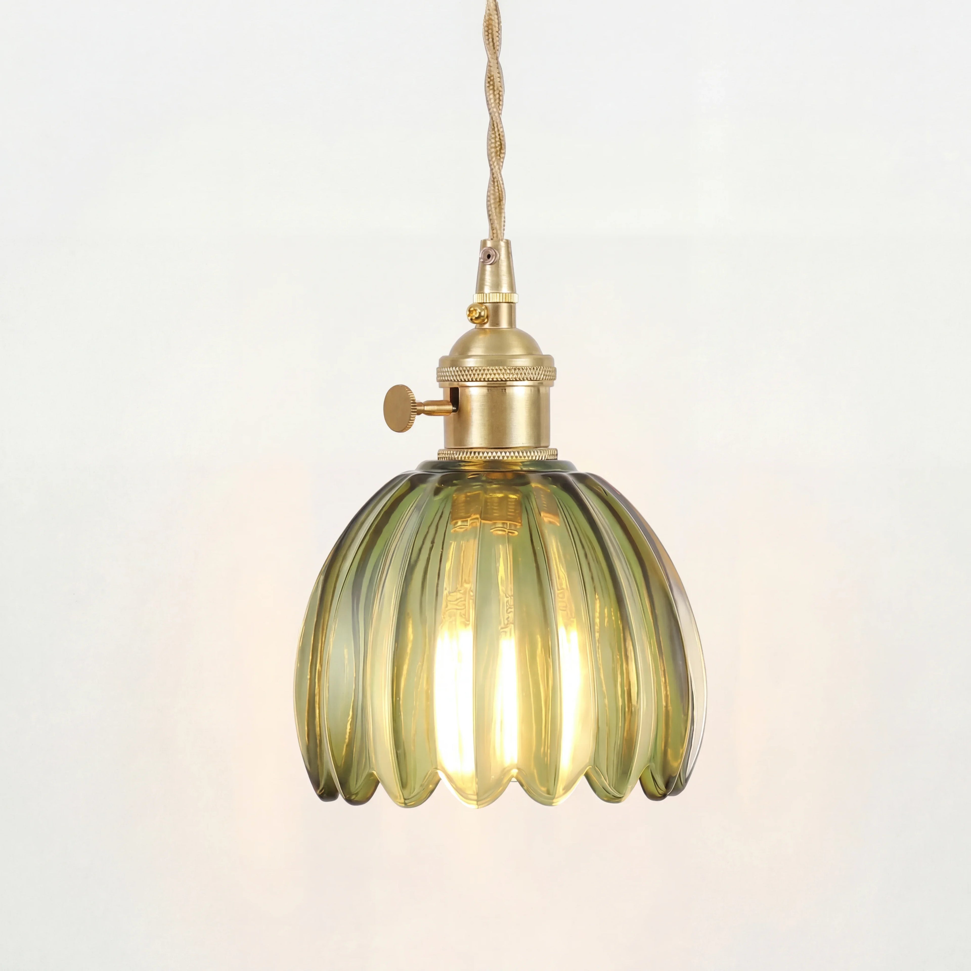 Marlee Petite Glass Flower Pendant Light
