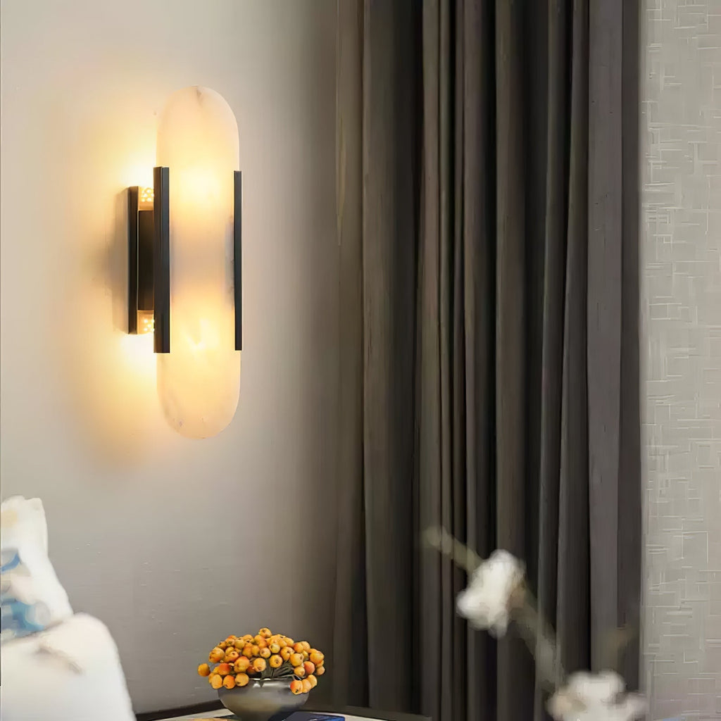 Veo Luxury Alabaster Wall Lamp