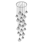 Valentina Pendant Light Irregular Sculptural