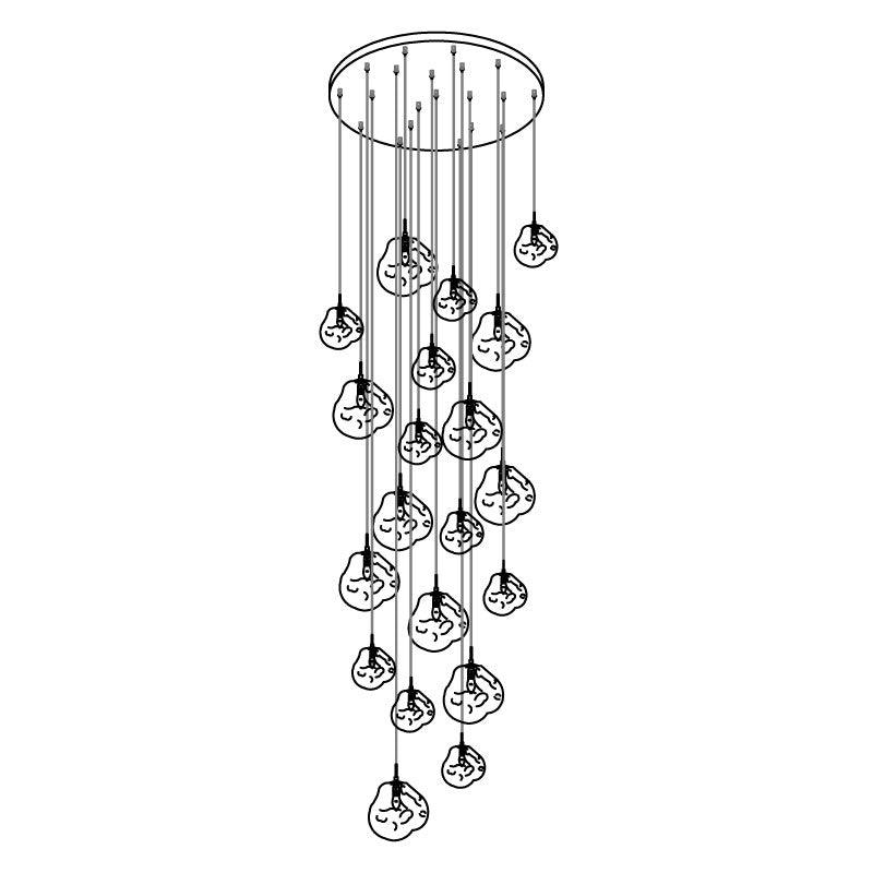 Valentina Pendant Light Irregular Sculptural
