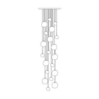 Valentina Pendant Light Irregular Sculptural
