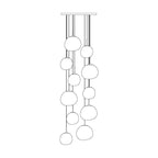 Valentina Pendant Light Irregular Sculptural