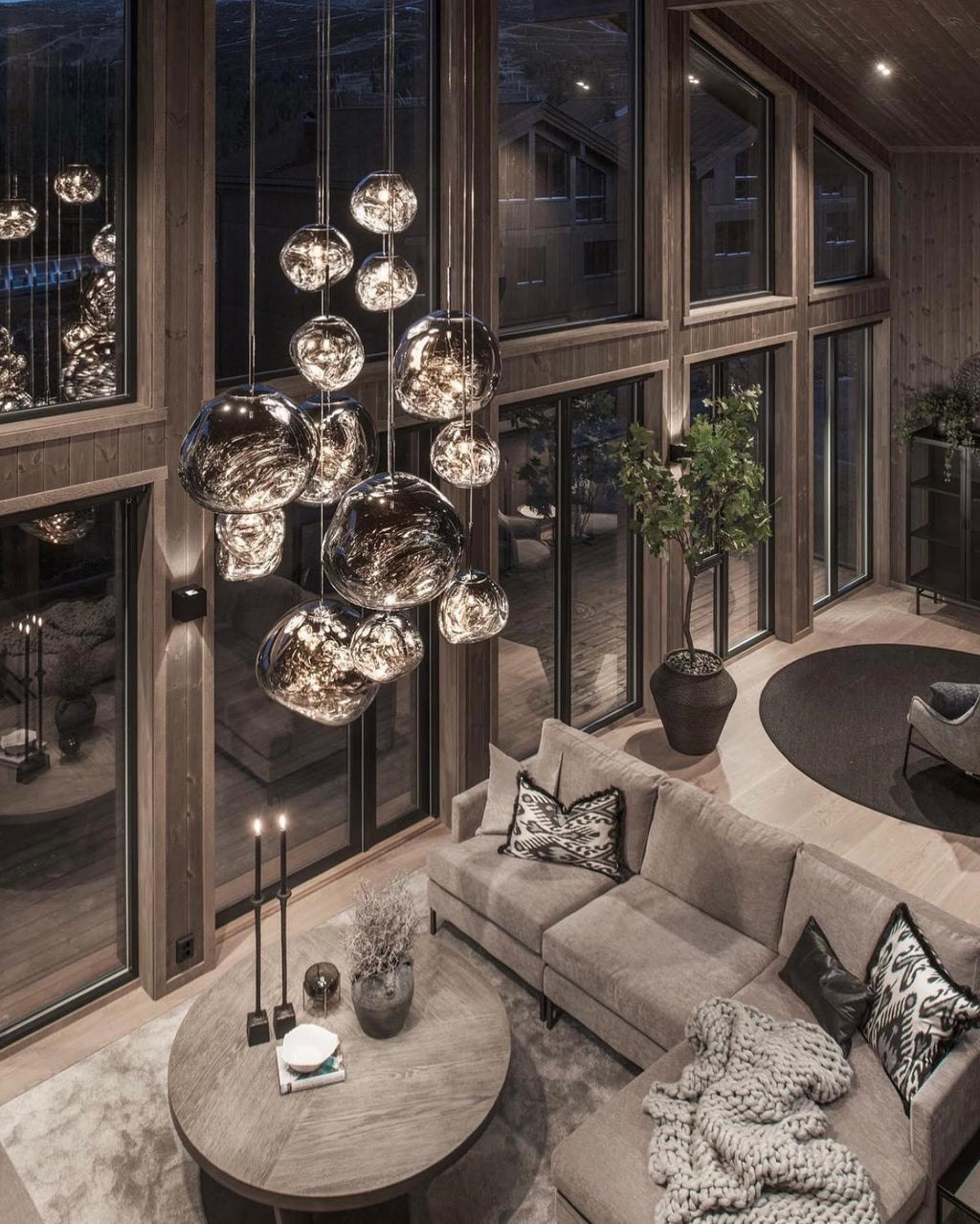 Valentina Pendant Light Irregular Sculptural