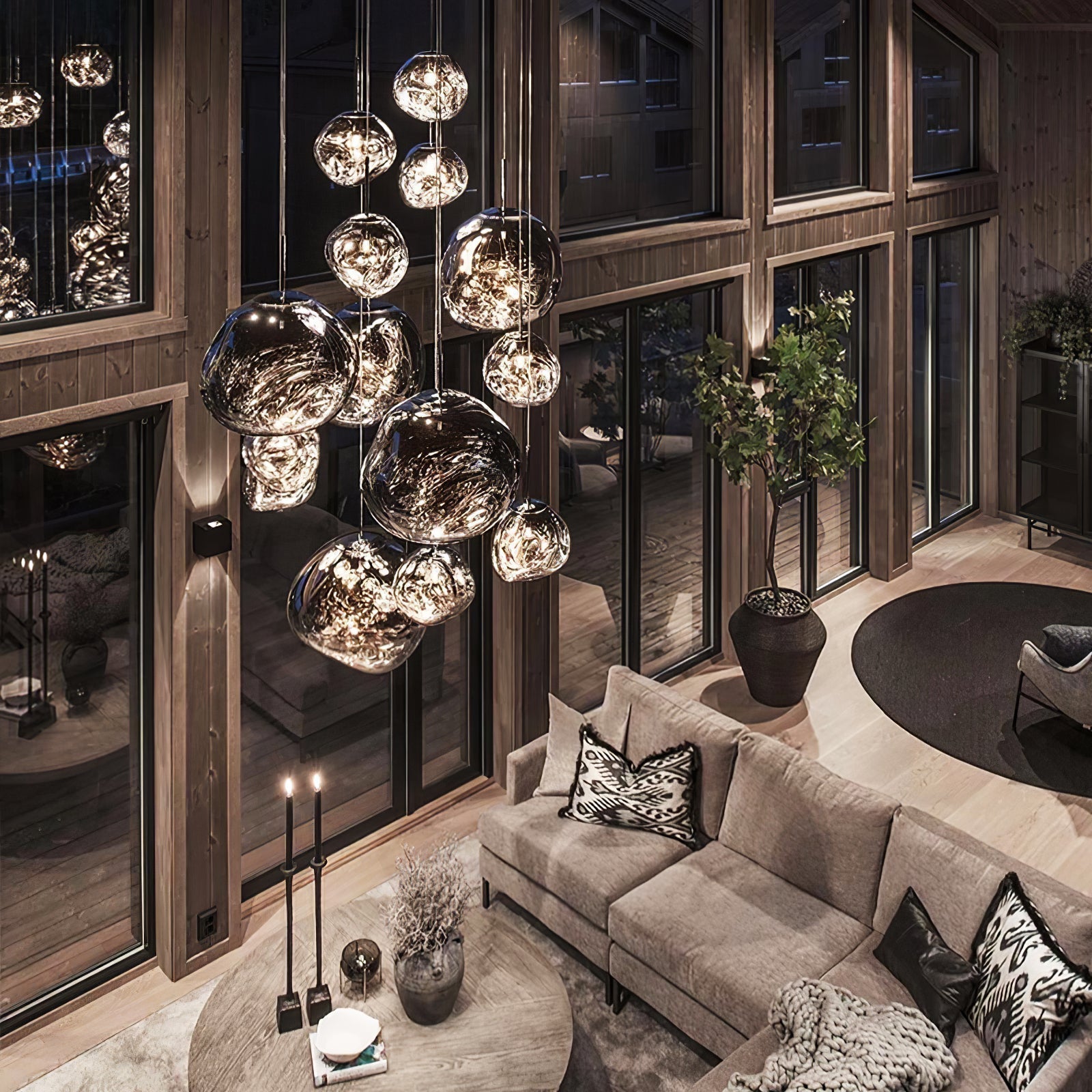 Valentina Pendant Light Irregular Sculptural