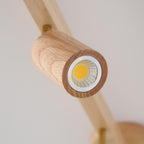 Veril Track Lighting Spotlight Wood