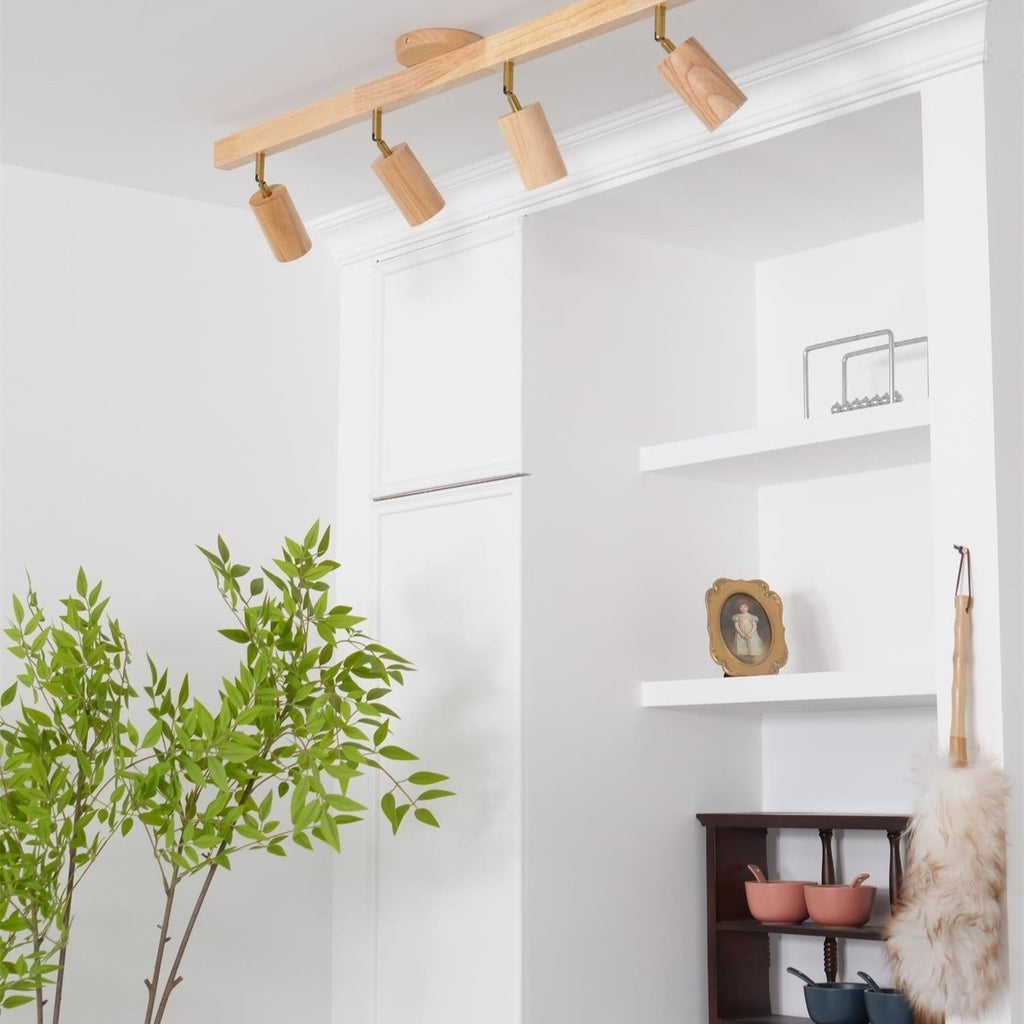 Veril Ceiling Spot Light Wood