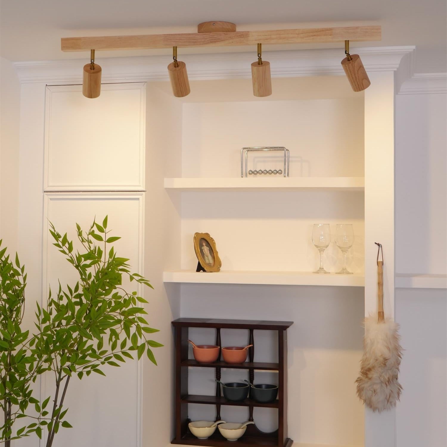 Veril Ceiling Spot Light Wood