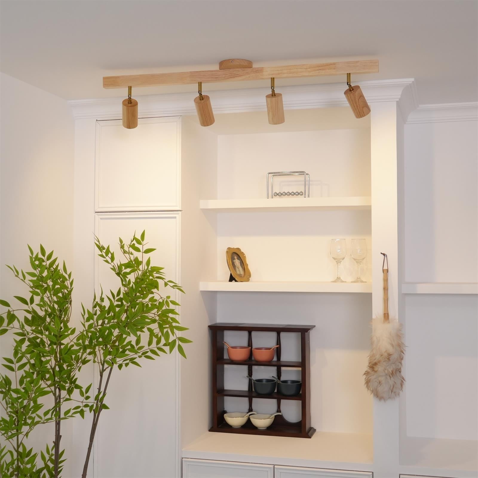 Veril Ceiling Spot Light Wood