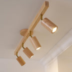 Veril Track Lighting Spotlight Wood