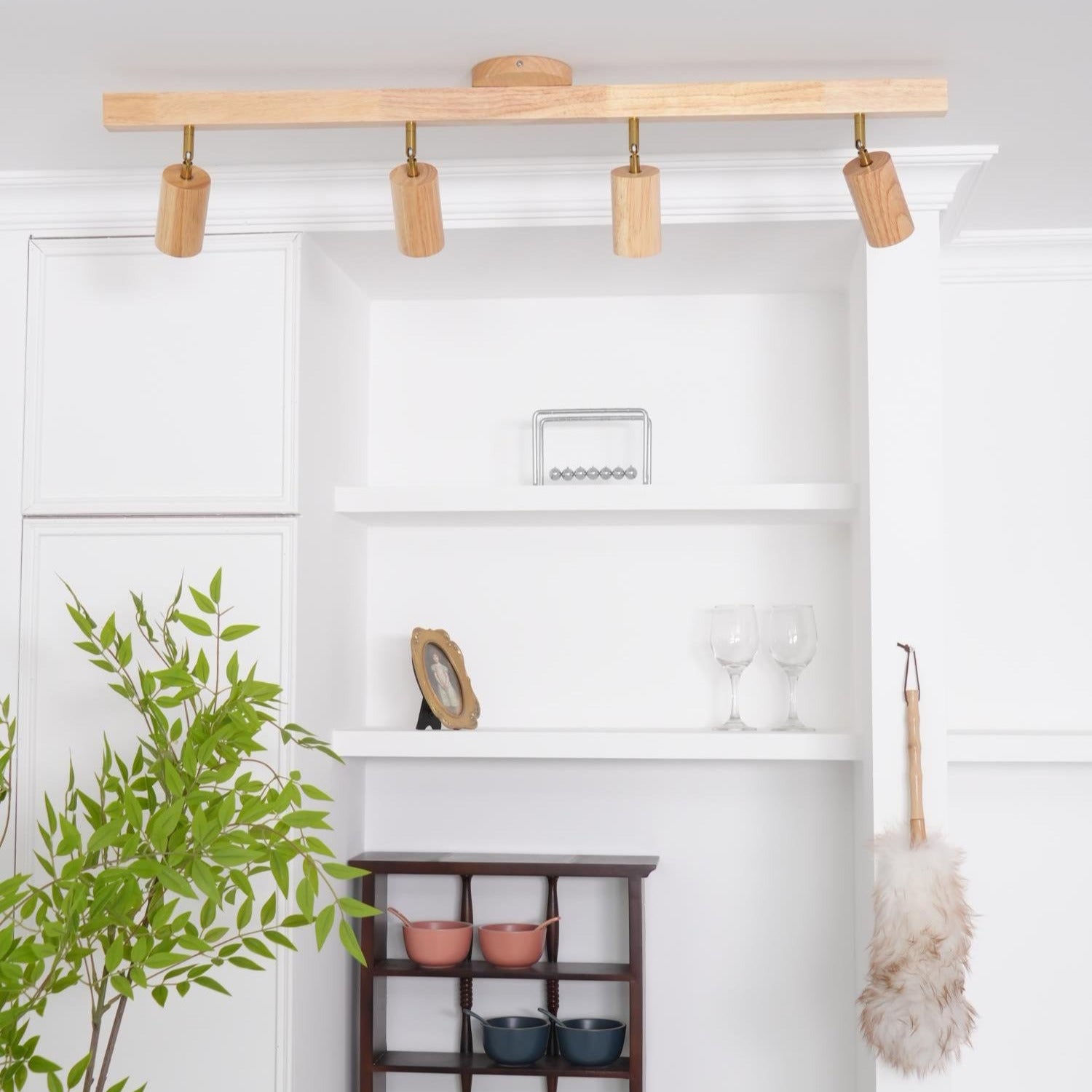 Veril Ceiling Spot Light Wood