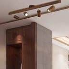 Veril Track Lighting Spotlight Wood