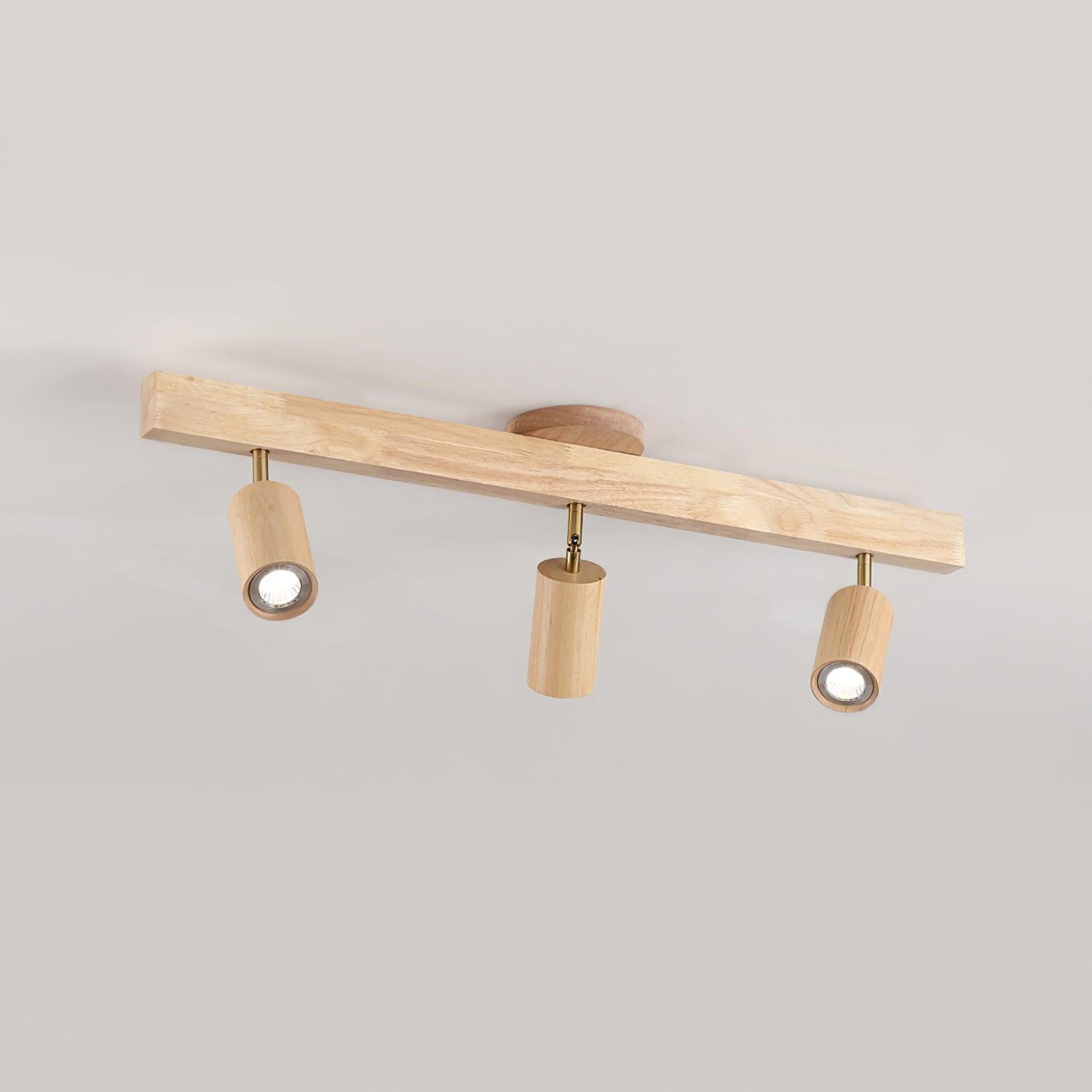 Veril Ceiling Spot Light Wood