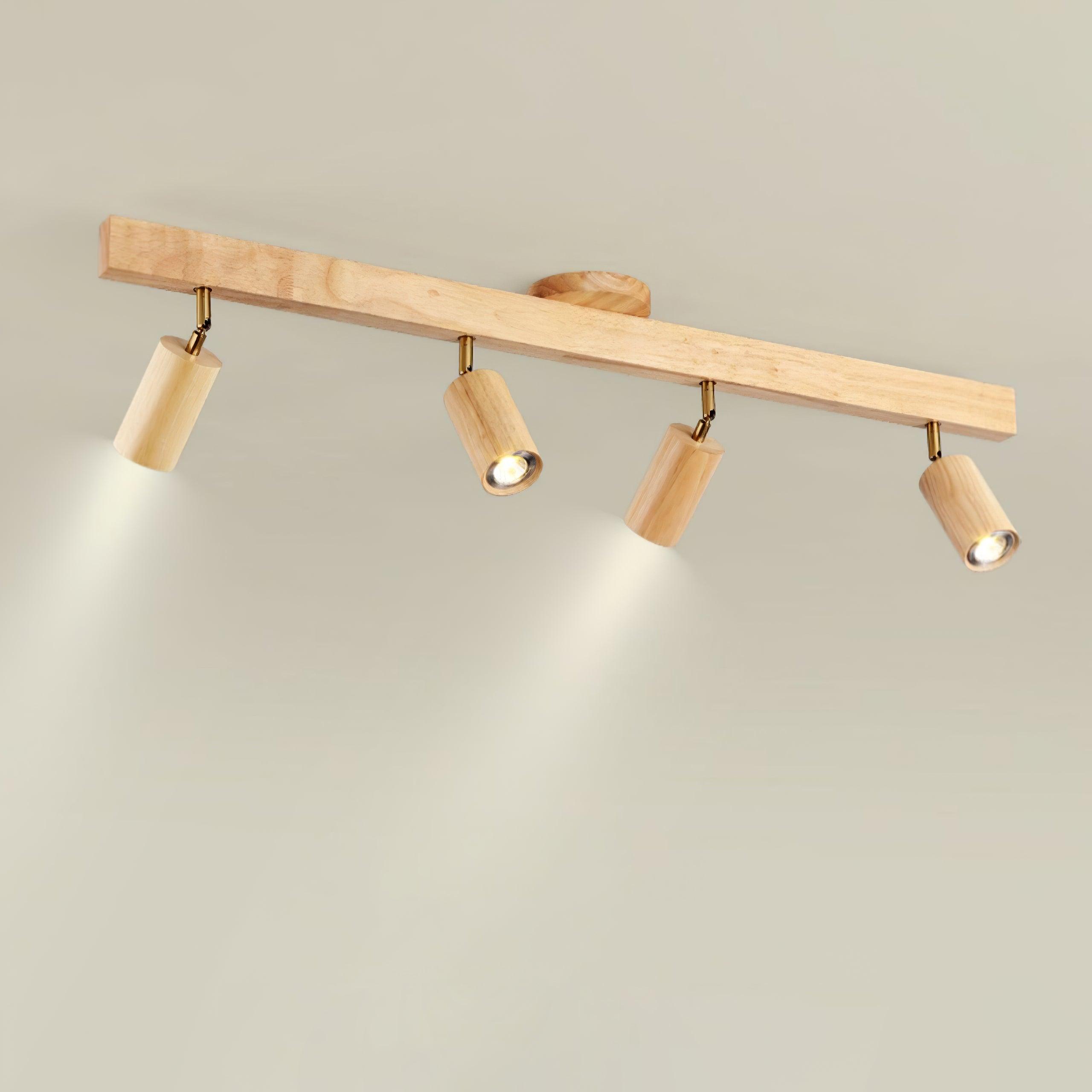 Veril Ceiling Spot Light Wood