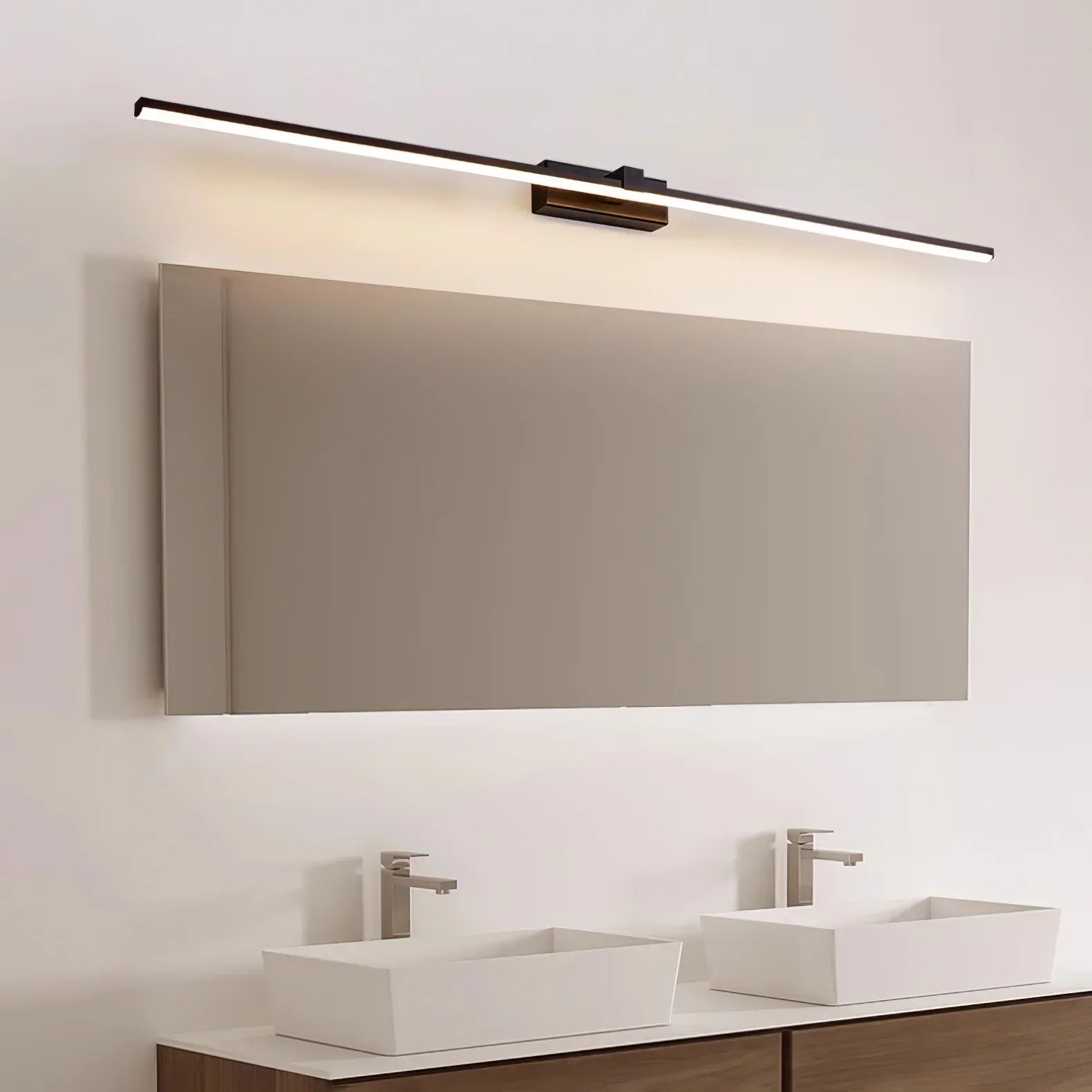 Hexa Linear Mirror Light for the Washbasin