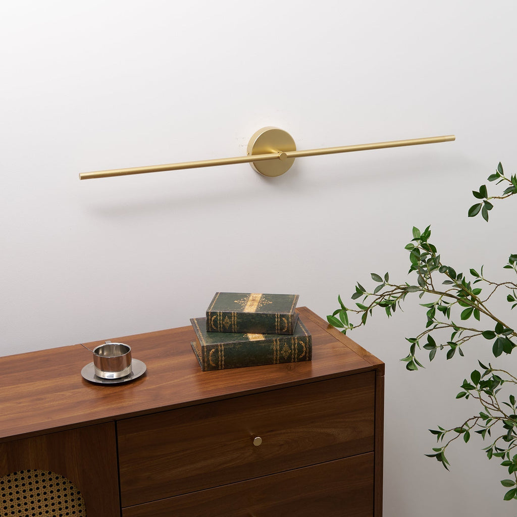 Modern Style Double Stem Linear Minimalist Wall Light