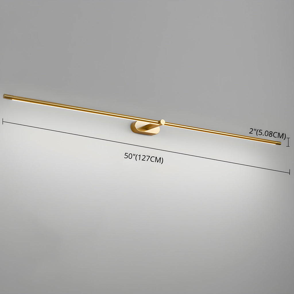 Minimalist Rechargeable Linear Wall Sconce