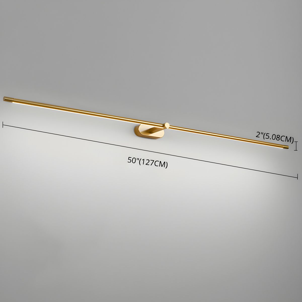 Flano Minimalistic Linear Rechargeable Wall Lamp