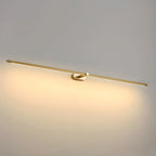 Ivox Minimalist Linear Wall Lamp Gold&Black