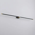 Ivox Minimalist Linear Wall Lamp Gold&Black