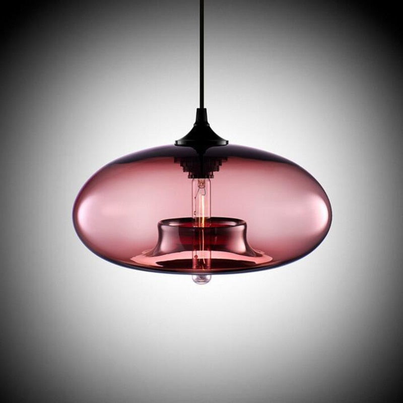 Lurea Modern Nordic Glass Pendant Lamps for Bedroom