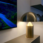 Conn mushroom table lamp