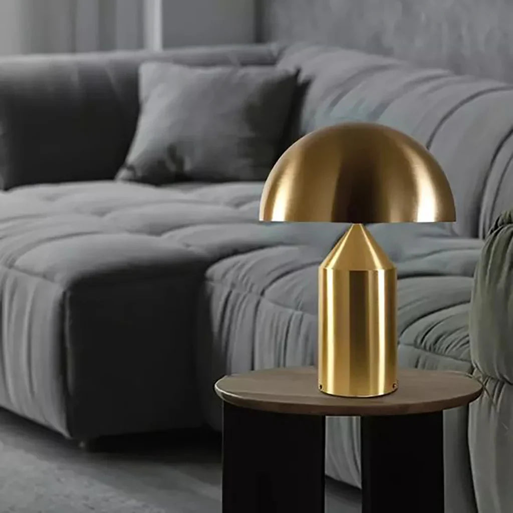Conn mushroom table lamp