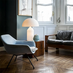 Conn mushroom table lamp