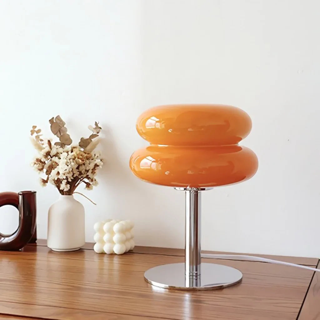 Finn Bauhaus Minimalist Glass Table Lamp
