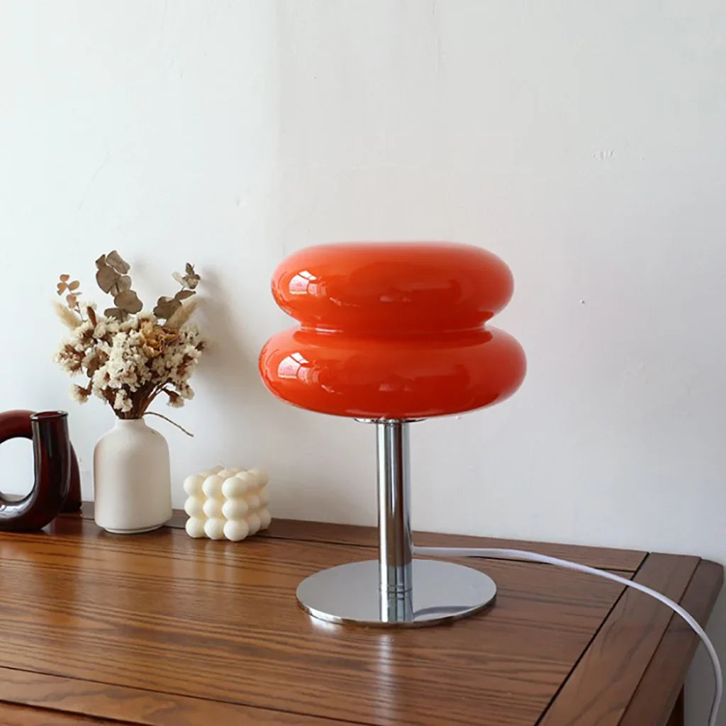 Finn Bauhaus Minimalist Glass Table Lamp