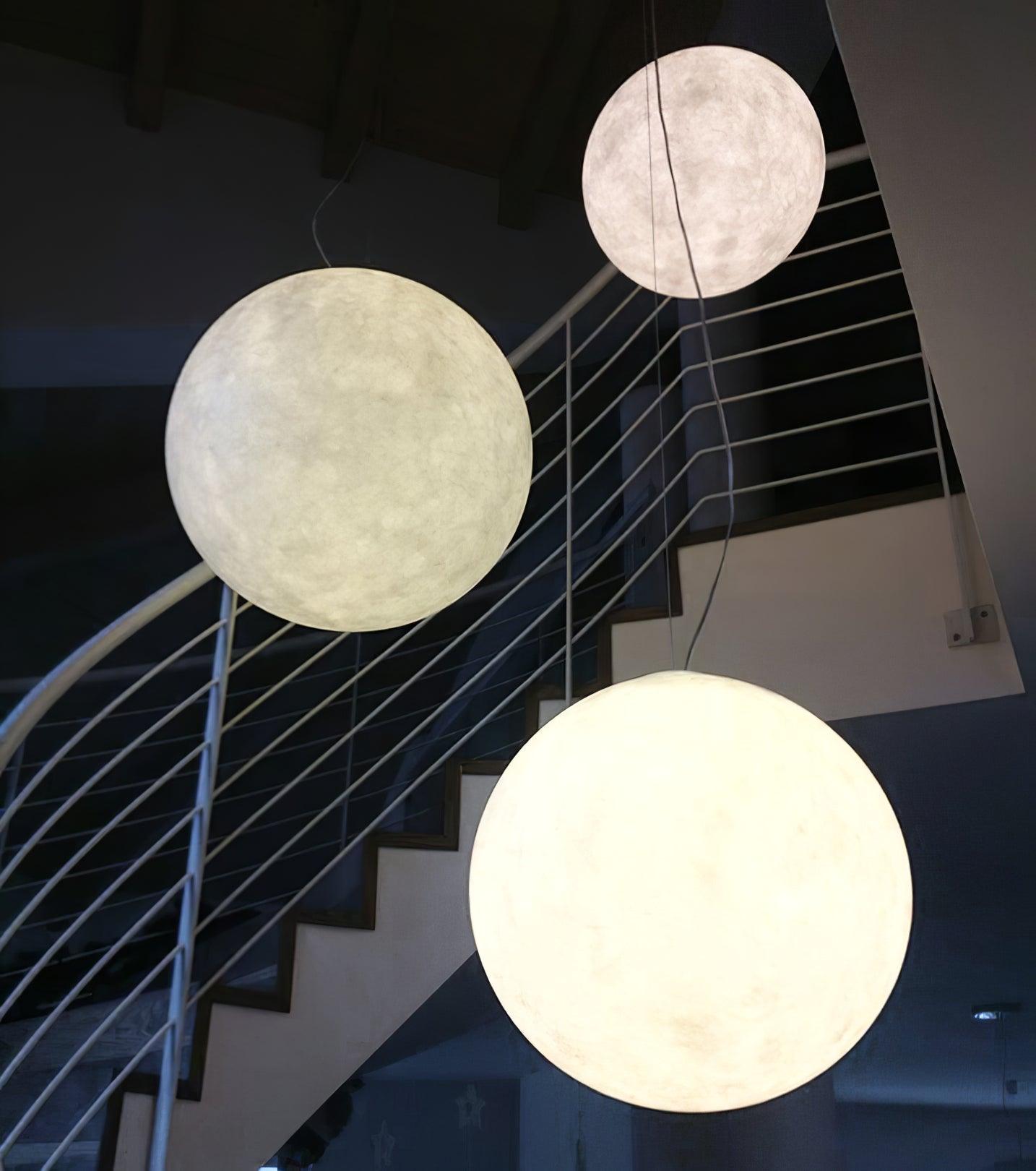 Lunara Minimalist Moon Suspension