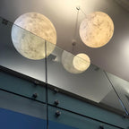 Lunara Minimalist Moon Suspension
