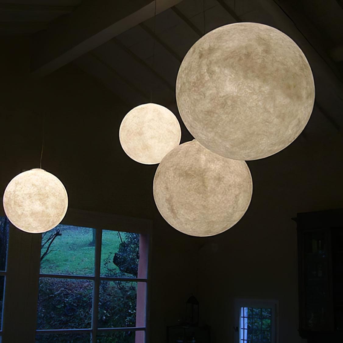 Lunara Minimalist Moon Suspension