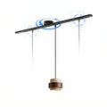 Morris Rotatable Movable Ceiling Rail for Pendant Light