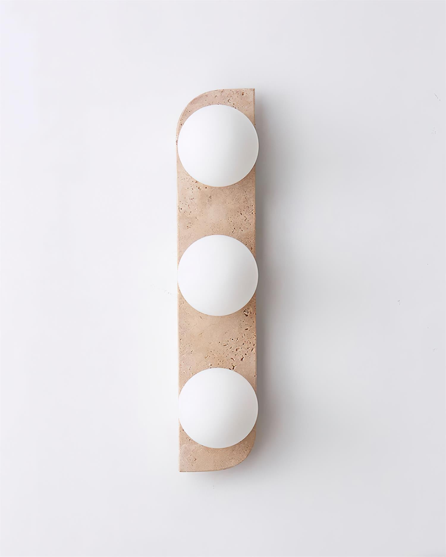 Ritta Travertine Wall Lamp