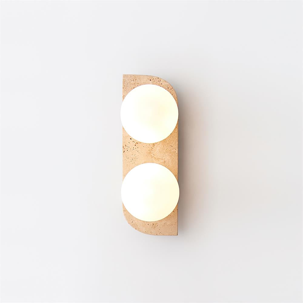 Ritta Travertine Wall Lamp