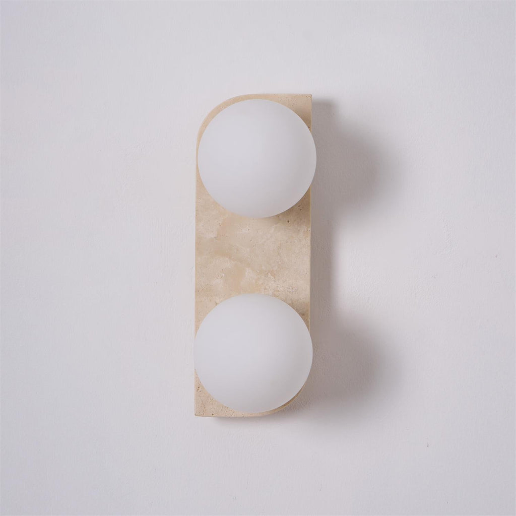 Ritta Travertine Wall Lamp