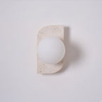 Ritta Travertine Wall Lamp