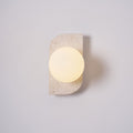 Ritta Travertine Wall Lamp