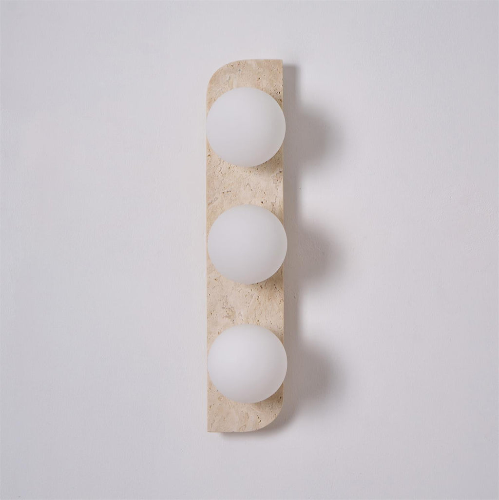 Ritta Travertine Wall Lamp