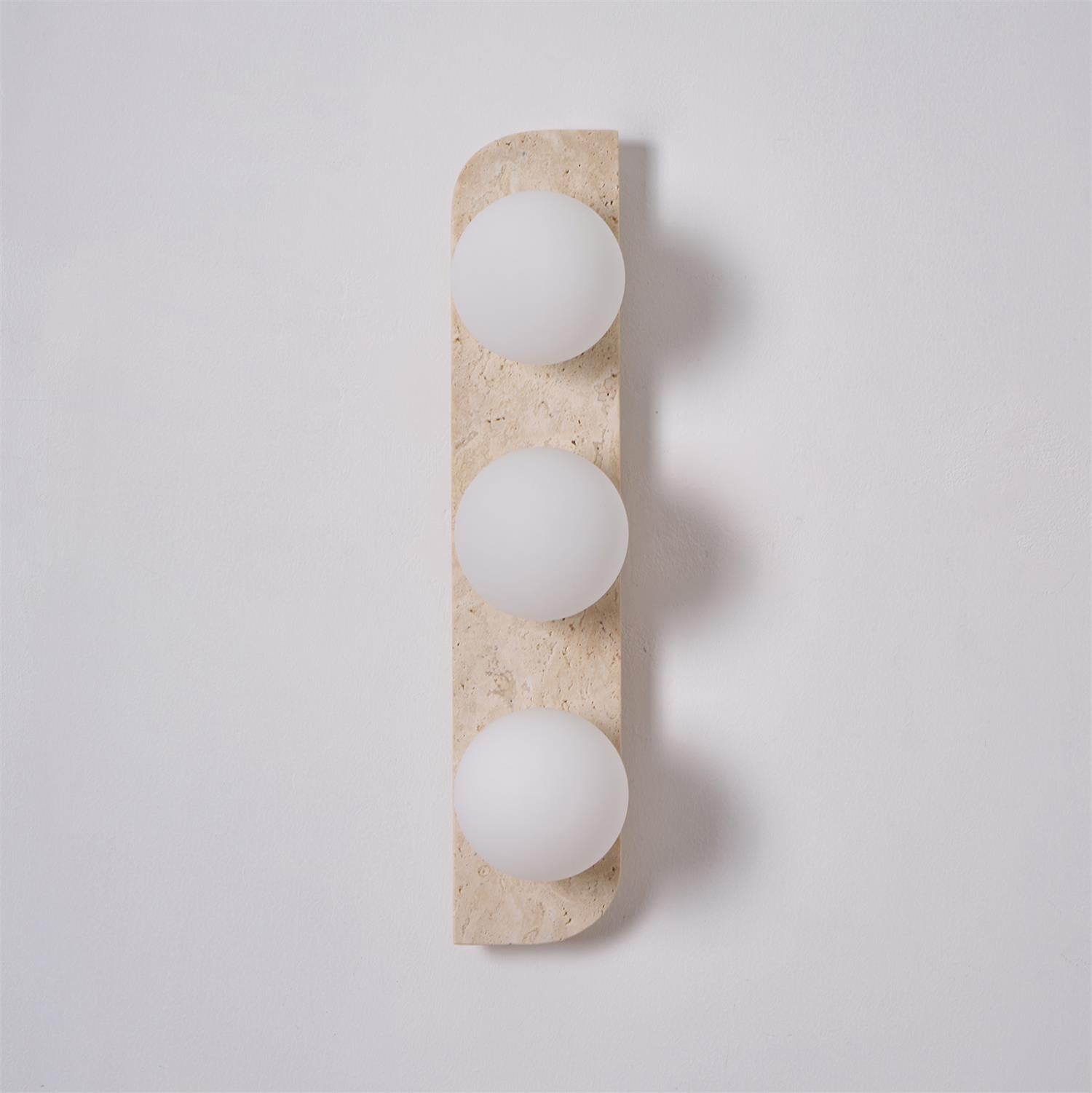 Ritta Travertine Wall Lamp