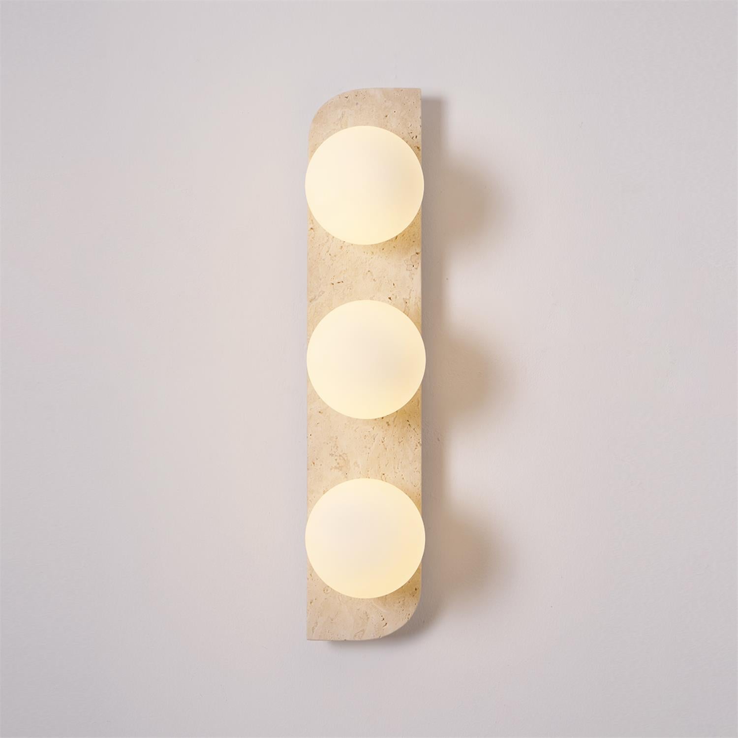 Ritta Travertine Wall Lamp