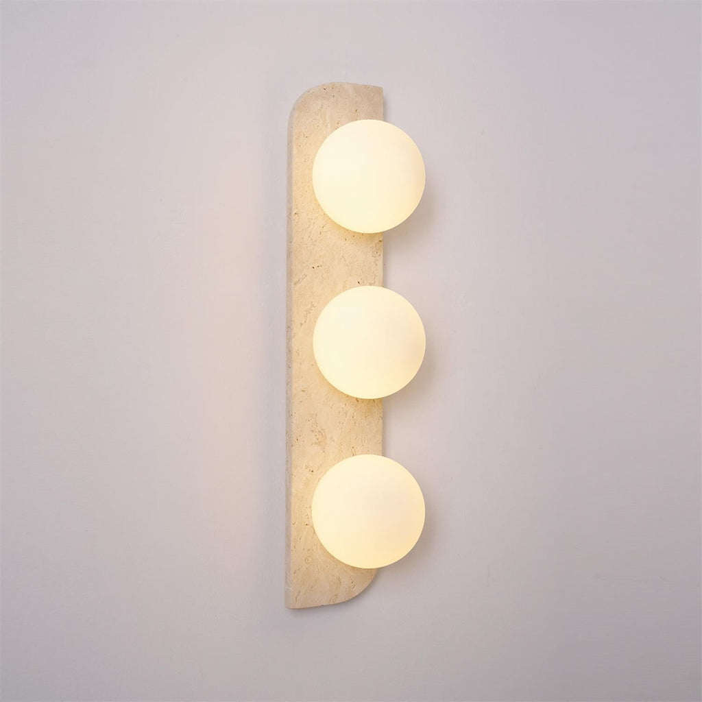 Ritta Travertine Wall Lamp