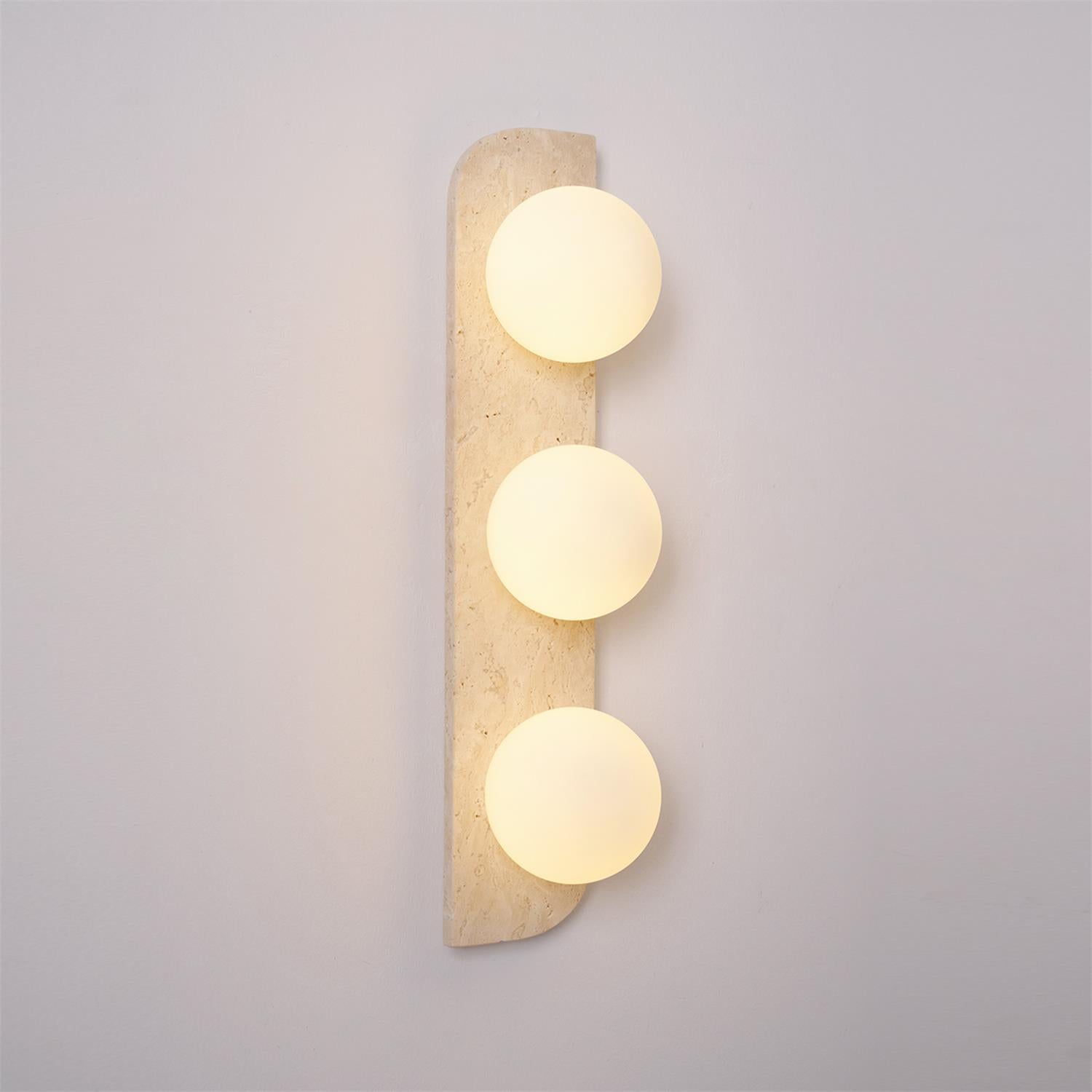 Ritta Travertine Wall Lamp