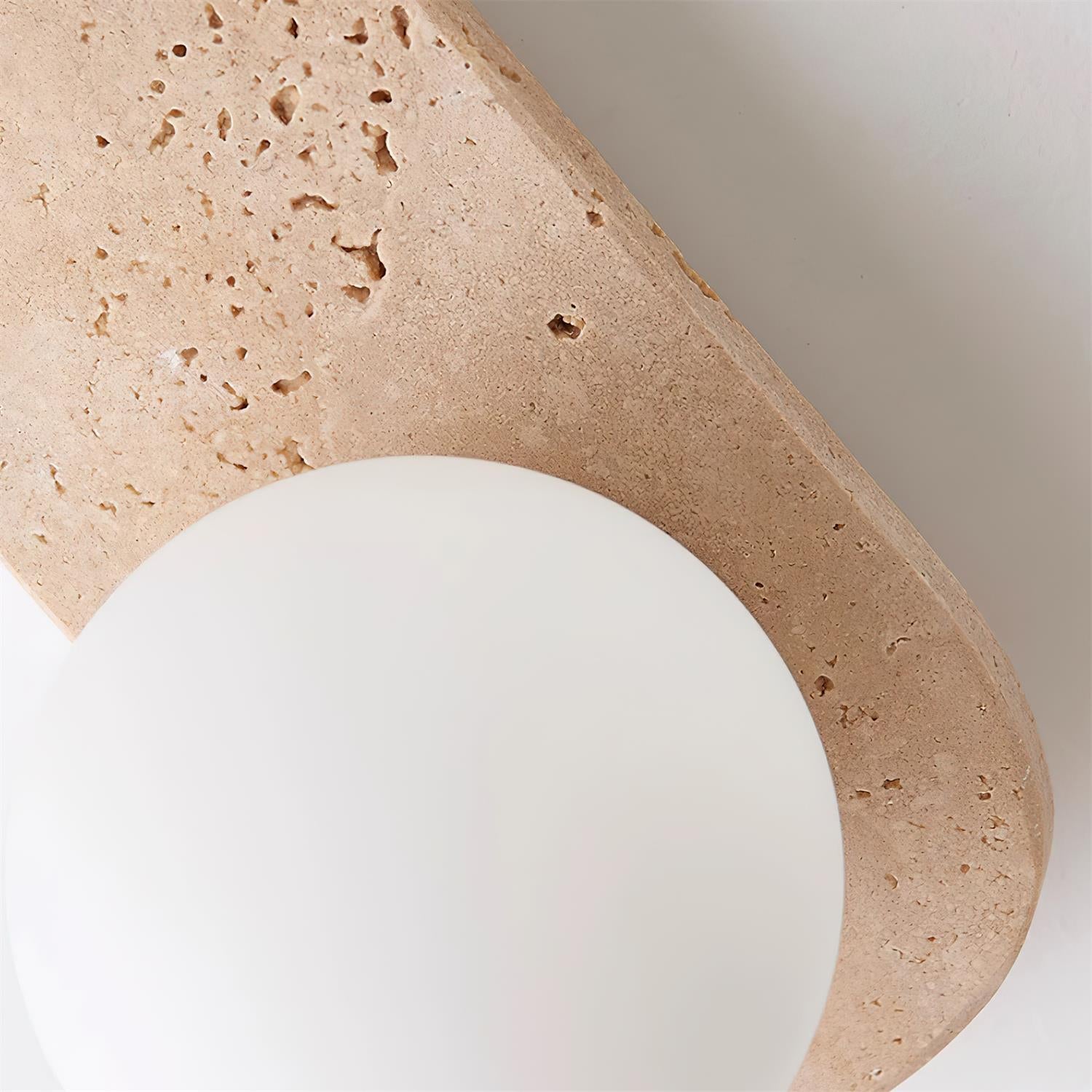 Ritta Travertine Wall Lamp