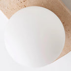 Ritta Travertine Wall Lamp