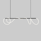 Delyra - Linear Pendant Lamp for Above the Dining Table or Kitchen