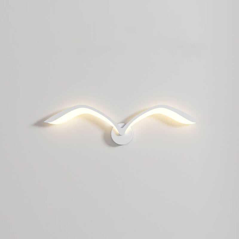 Nordic Minimalist Seagull 1-Light LED Wall Sconce Lamp