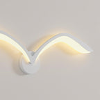 Nordic Minimalist Seagull 1-Light LED Wall Sconce Lamp