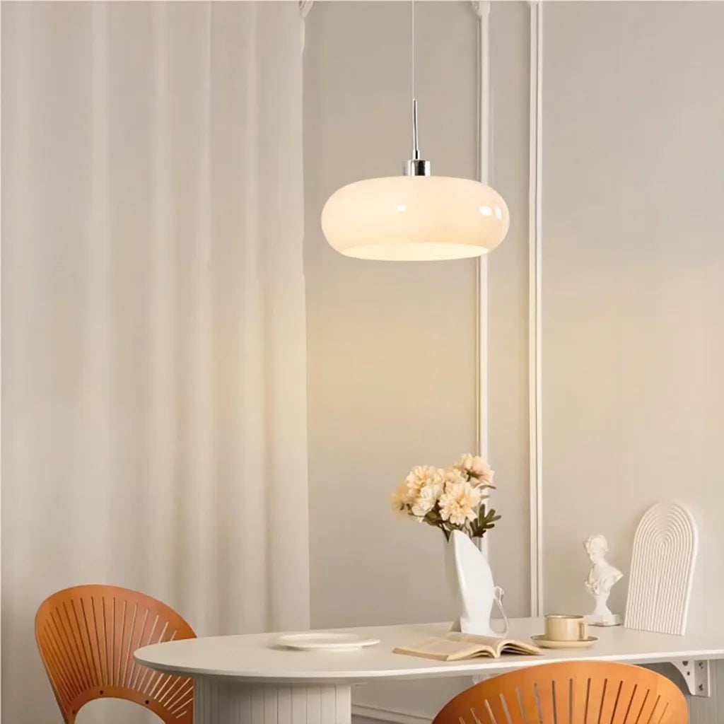 Cassian Nordic Bauhaus Glass Pendant Light
